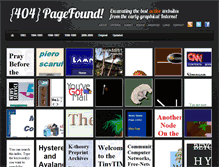 Tablet Screenshot of 404pagefound.com